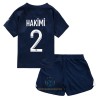 Maglia ufficiale Paris Saint Germain Hakimi 2 Casa 2022-23 per Bambino